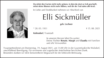 Anzeige von Elli Sickmüller von MGO