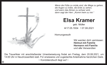 Anzeige von Elsa Kramer von MGO