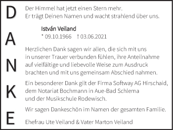 Anzeige von István Veiland von MGO