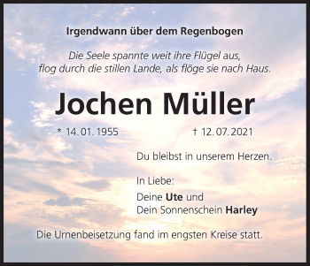 Anzeige von Jochen Müller von MGO
