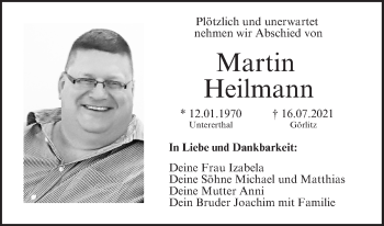 Anzeige von Martin Heilmann von MGO