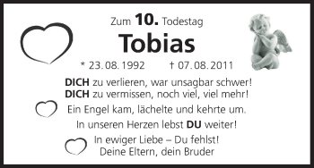 Anzeige von Tobias  von MGO