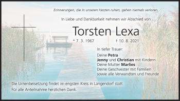Anzeige von Torsten Lexa von MGO