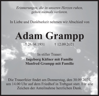Anzeige von Adam Grampp von MGO