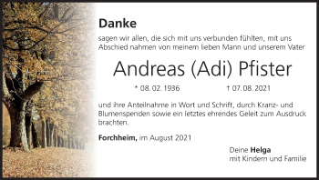 Anzeige von Andreas Pfister von MGO