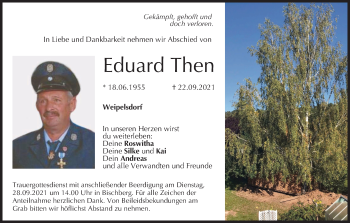 Anzeige von Eduard Then von MGO