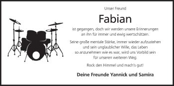 Anzeige von Fabian Ramming von MGO