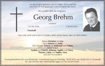 Anzeige von Georg Brehm von MGO