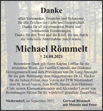 Anzeige von Michael Römmelt von MGO
