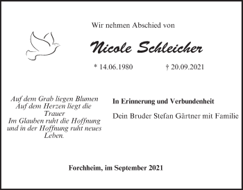 Anzeige von Nicole Schleicher von MGO