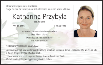 Anzeige von Katharina Przybyla von MGO