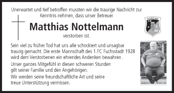 Anzeige von Matthias Nottelmann von MGO