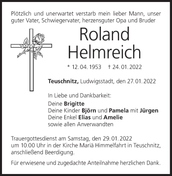 Anzeige von Roland Helmreich von MGO