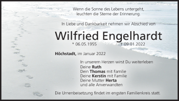 Anzeige von Wilfried Engelhardt von MGO