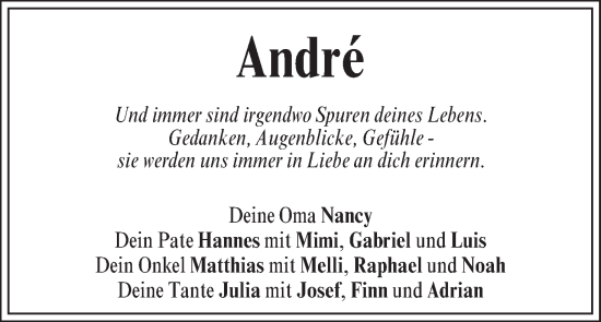 Anzeige von Andre  von MGO
