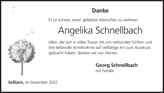 Anzeige von Angelika Schnellbach von MGO