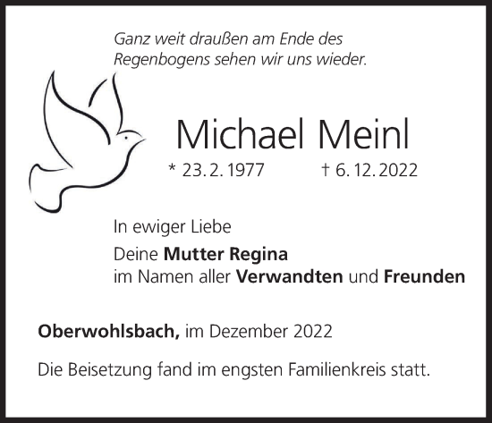 Anzeige von Michael Meinl von MGO