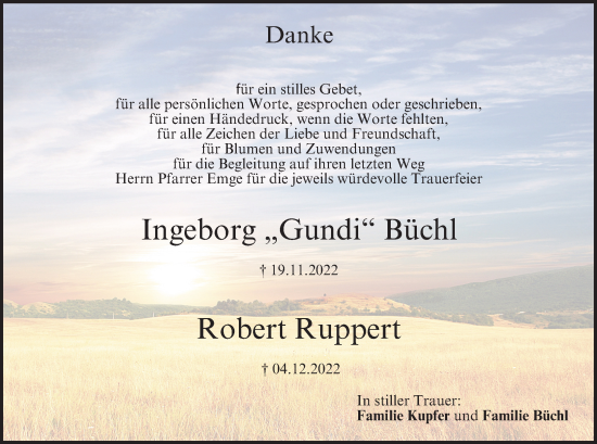 Anzeige von Robert Ruppert von MGO