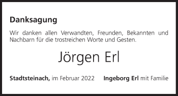 Anzeige von Jörgen Erl von MGO
