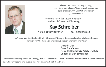 Anzeige von Kay Schreiber von MGO