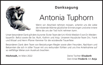 Anzeige von Antonia Tuphorn von MGO