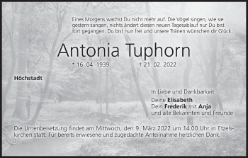 Anzeige von Antonia Tuphorn von MGO