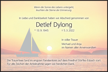 Anzeige von Detlef Dylong von MGO