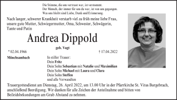 Anzeige von Andrea Dippold von MGO
