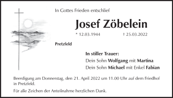 Anzeige von Josef Zöbelein von MGO