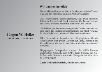 Anzeige von Jürgen W. Heike von MGO