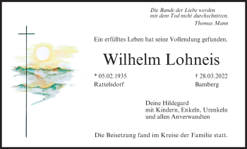 Anzeige von Wilhelm Lohneis von MGO
