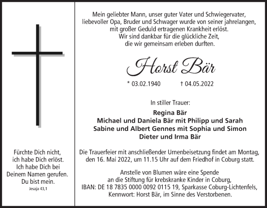 Anzeige von FürcHorst Bär von MGO