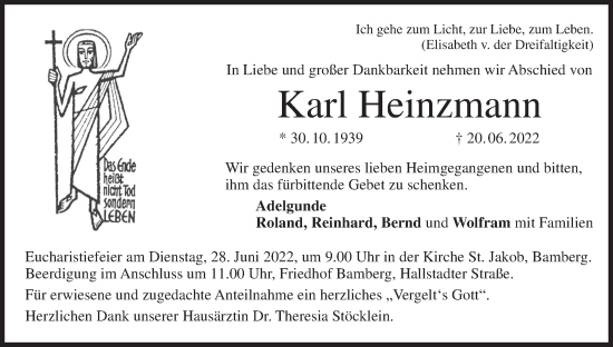 Anzeige von Karl Heinzmann von MGO
