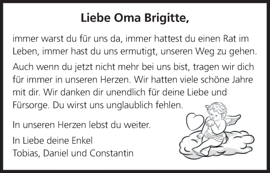 Anzeige von Brigitte  von MGO
