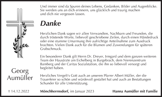 Anzeige von Georg Aumüller von MGO