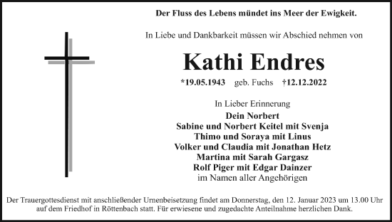 Anzeige von Kathi Endres von MGO