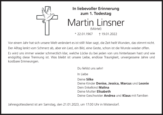 Anzeige von Martin  Linsner von MGO