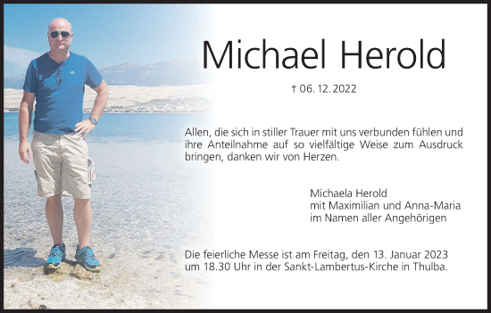 Anzeige von Michael Herold von MGO