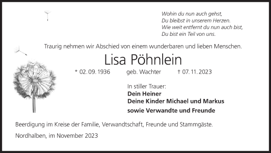 Anzeige von Lisa Pöhnlein von MGO