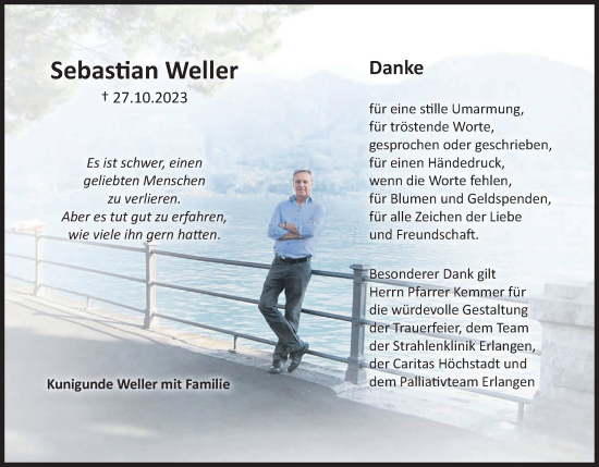 Anzeige von Sebastian Weller von MGO