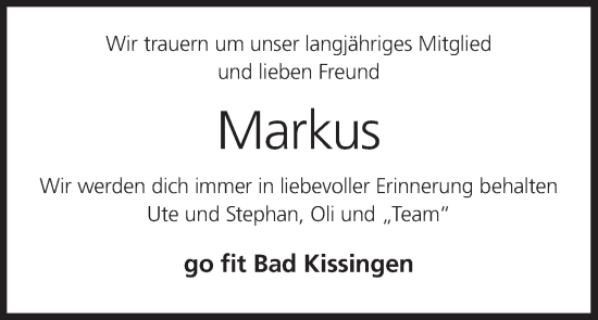 Anzeige von Markus  von MGO