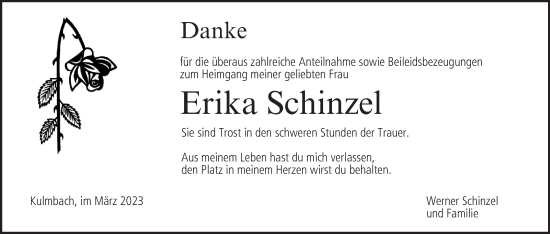 Anzeige von Erika Schinzel von MGO