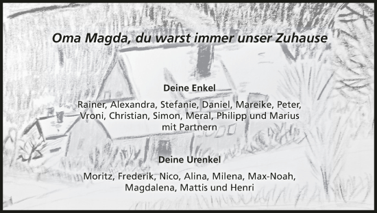 Anzeige von Magda  von MGO