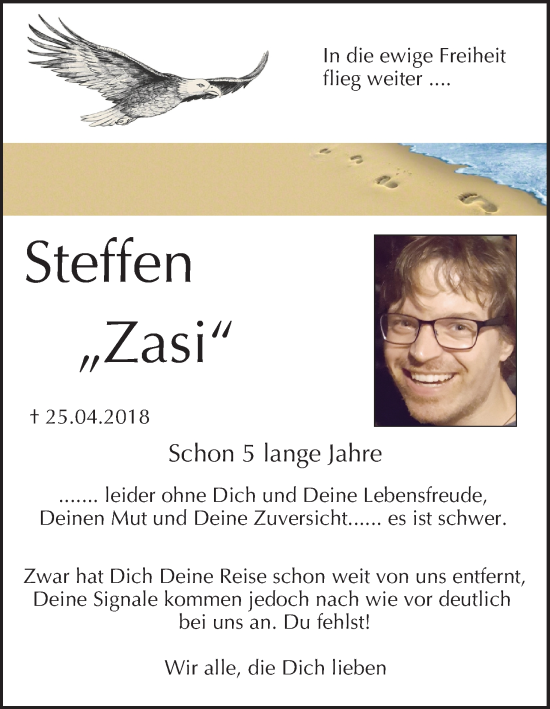 Anzeige von Steffen Zasworka von MGO