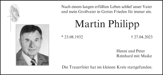 Anzeige von Martin Philipp von MGO