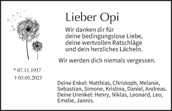 Anzeige von Opi  von MGO