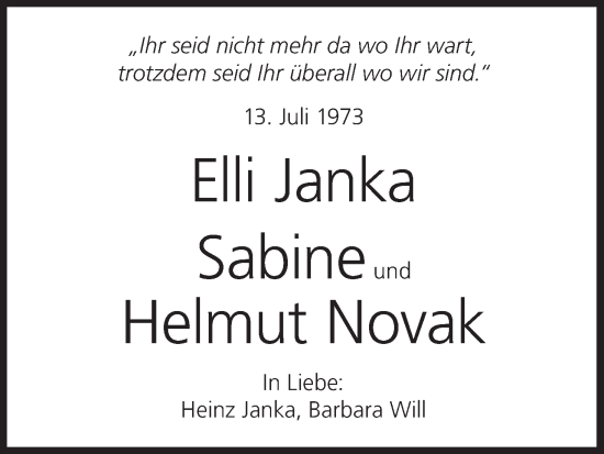 Anzeige von Elli Janka von MGO