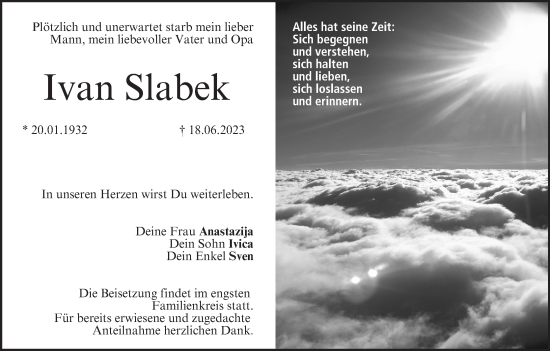 Anzeige von Ivan Slabek von MGO