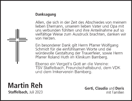 Anzeige von Martin Reh von MGO