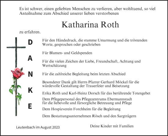 Anzeige von Katharina Roth von MGO